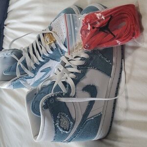 Womens Air  Jordan 1 High OG denim